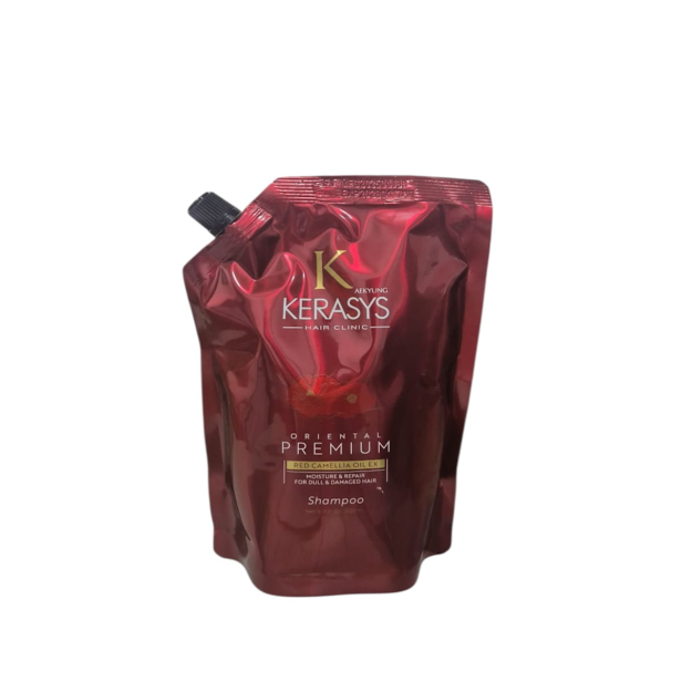 Kerasys - Oriental Premium Red Camellia Oil EX Shampoo 500ml REFIL (Embalagem Nova)